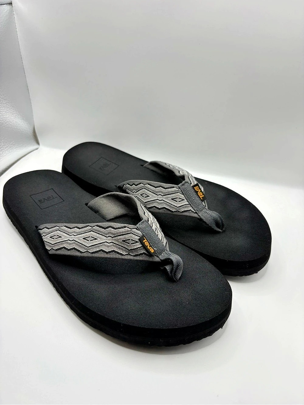 Teva Mush II Flip-Flop Men's Black & Gray Sandals US 11